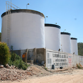 Water Tanks At San Martin